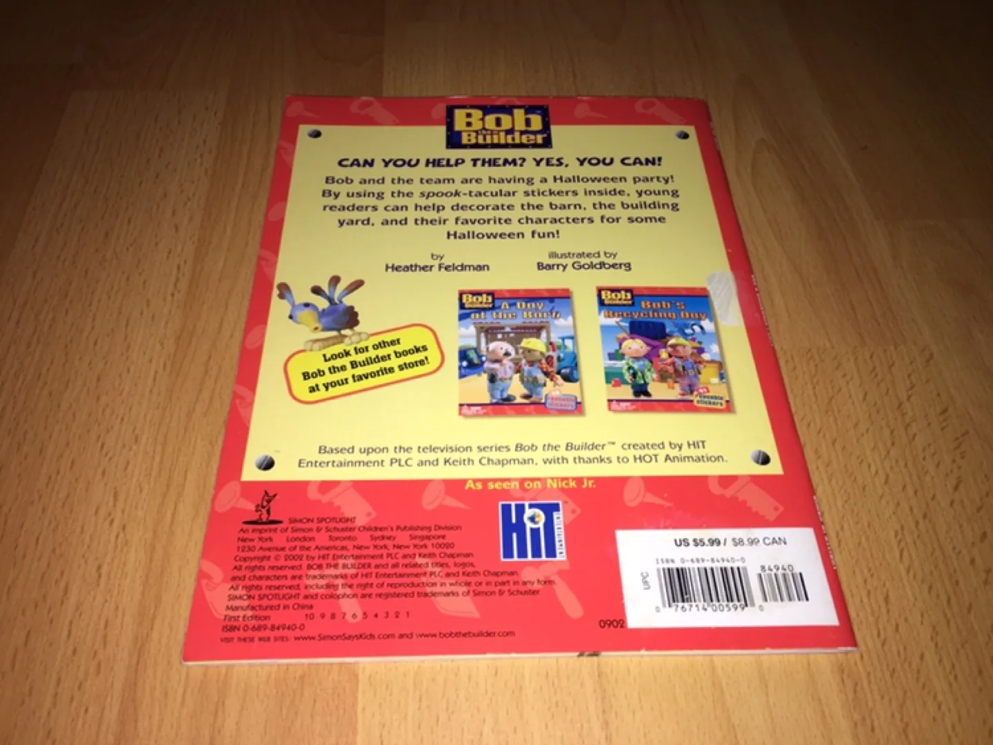 Bob the Builder: Bob's Halloween Party Book image indicator(4)