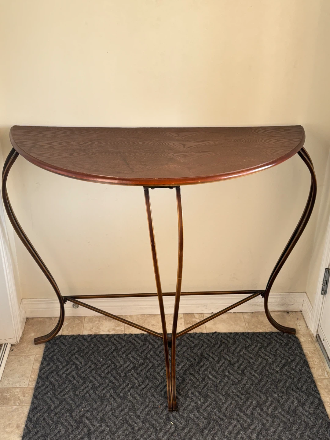 Half-Moon Console Table