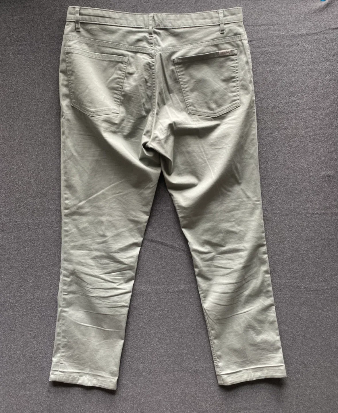 Calvin Klein Slim Fit Olive Pants - 32x30 image indicator(3)