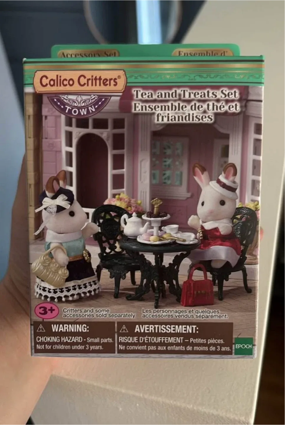 Calico Critters Tea and Treats Set - New in Box thumbnail