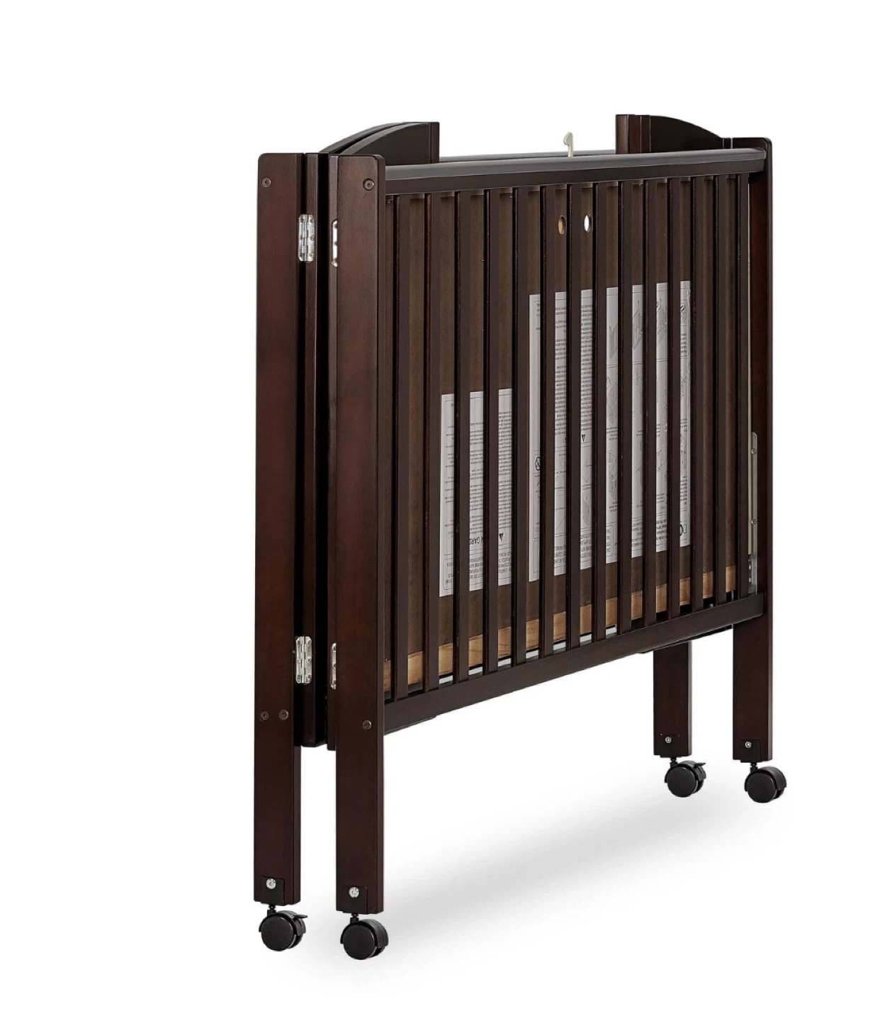 Dream On Me Folding Crib - Espresso - photo 2