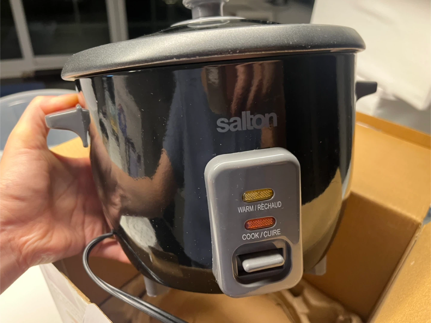 Salton Automatic Rice Cooker - Black