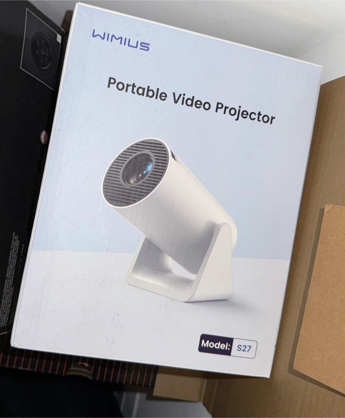 WiMiUS S27 Portable Video Projector - Like New! - photo 4
