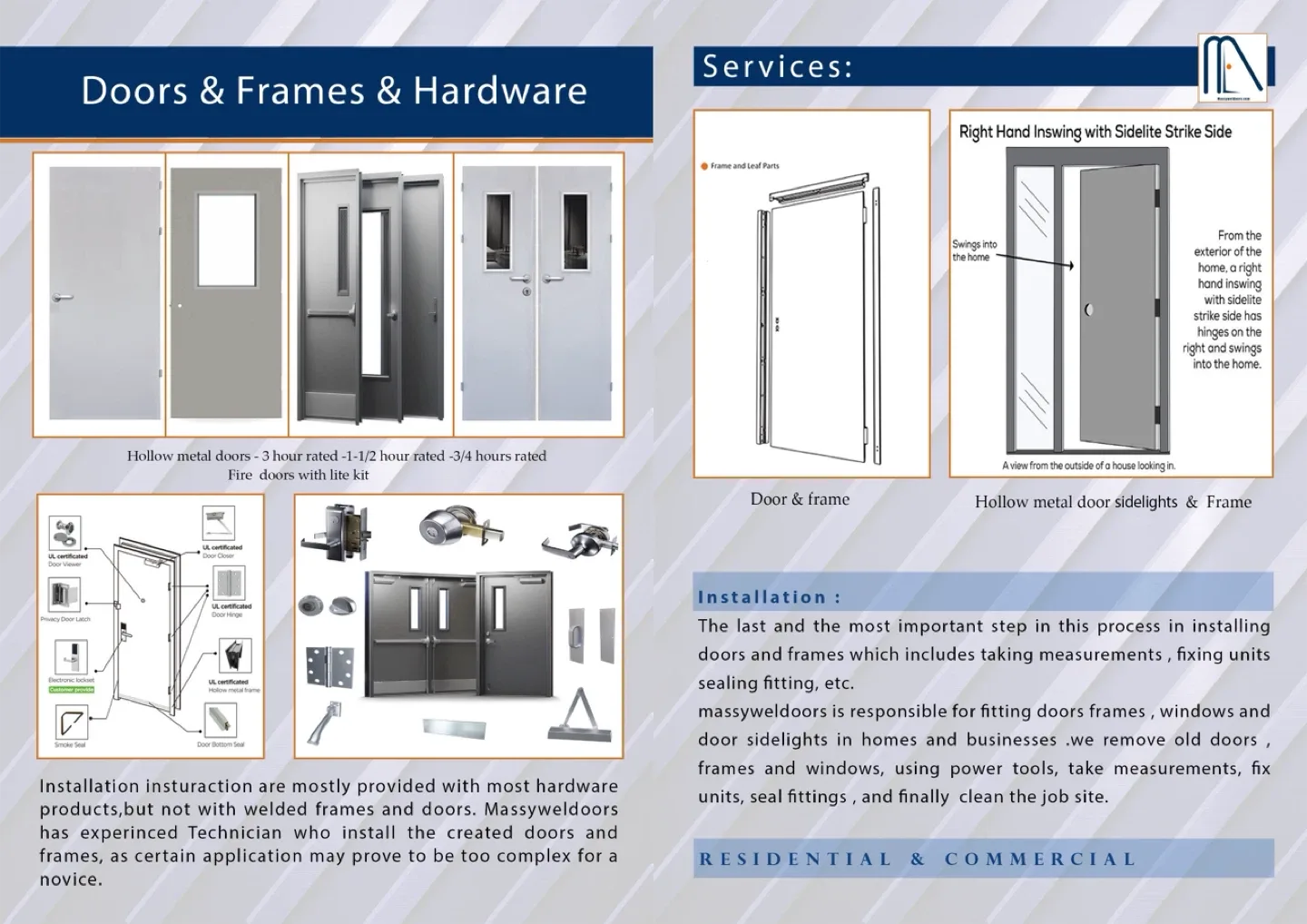 Massy Weldoors Ltd - Doors, Frames, Windows image indicator(2)