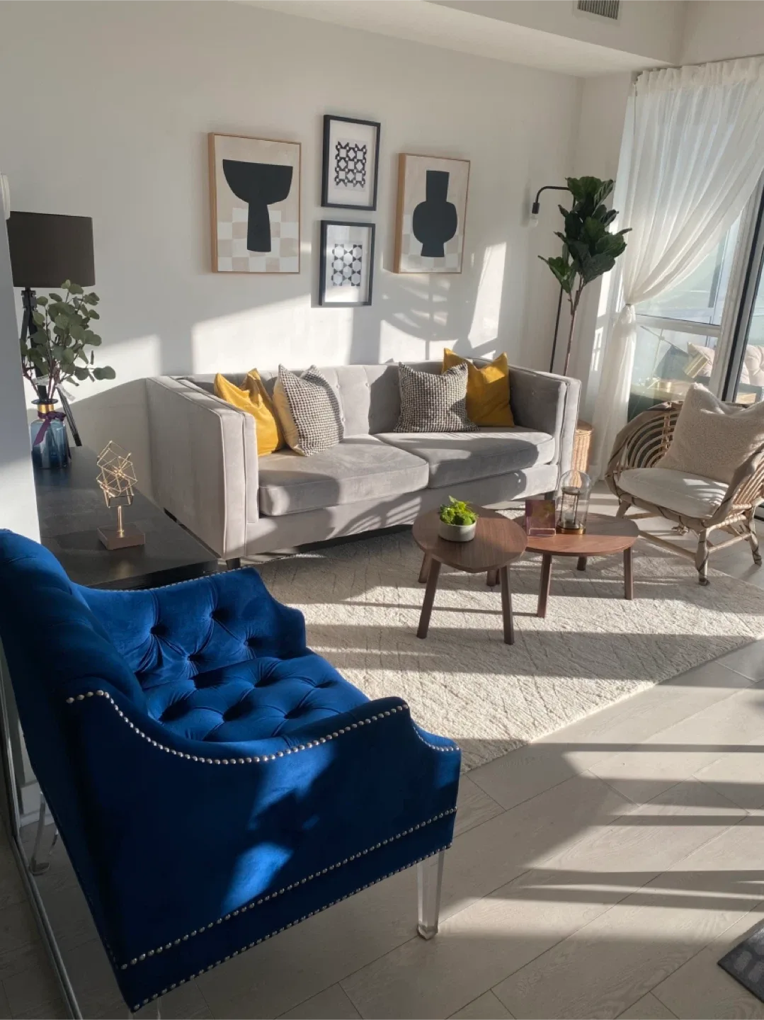 Van Gogh Dominic Sofa - Light Grey