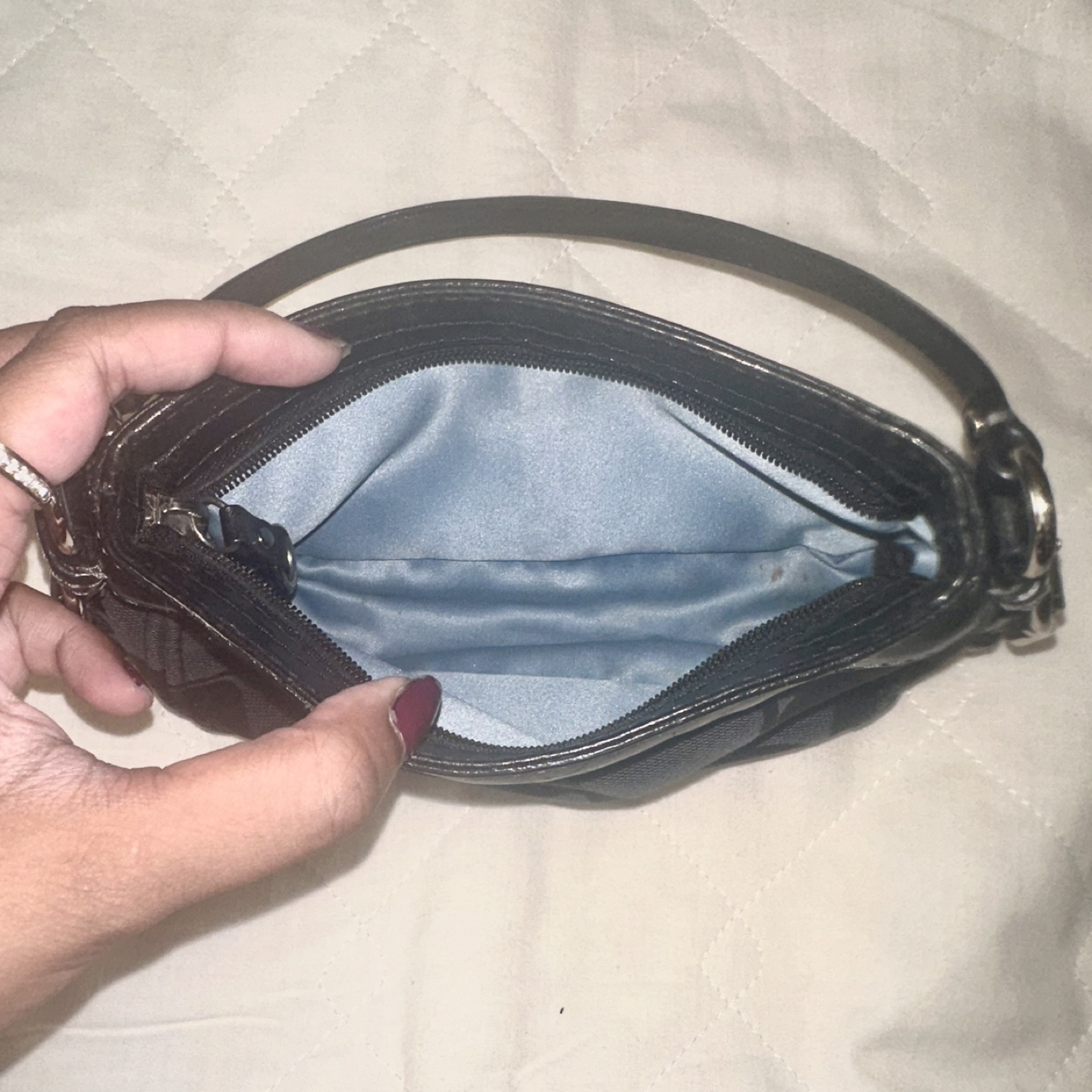 Coach Mini Zoe Signature Mini Baguette - photo 2