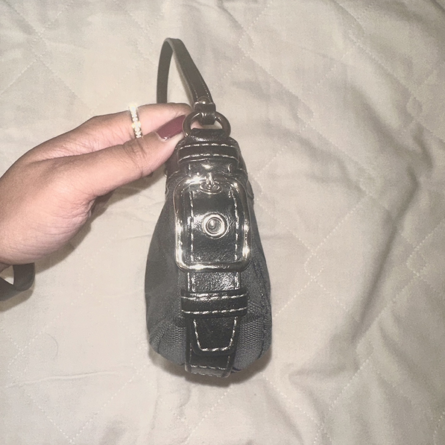 Coach Mini Zoe Signature Mini Baguette - photo 3