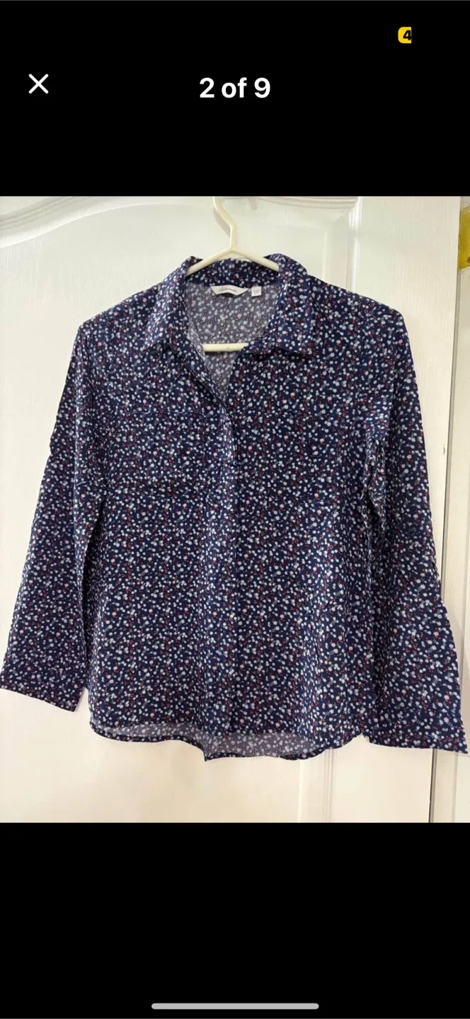 Reitmans Floral Print Blouse - Size S thumbnail