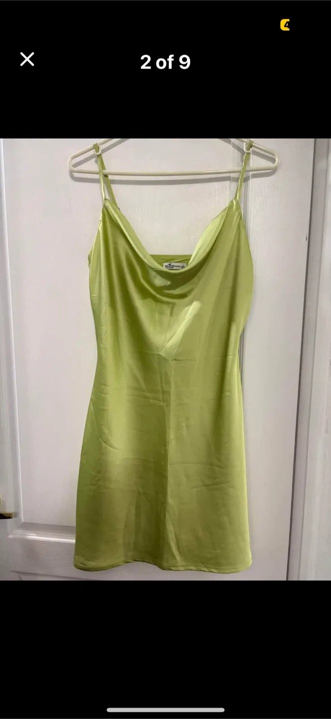 New Hollister Green Dress - Size L thumbnail