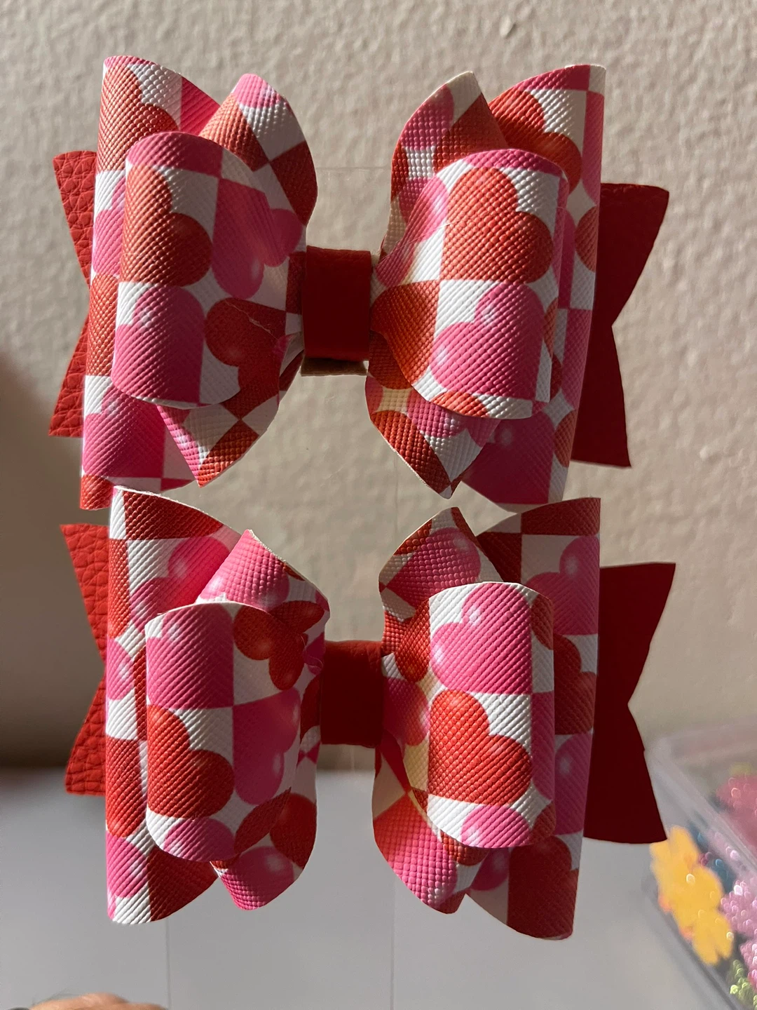 Handmade Hair Bows - Set of 6 - photo 3