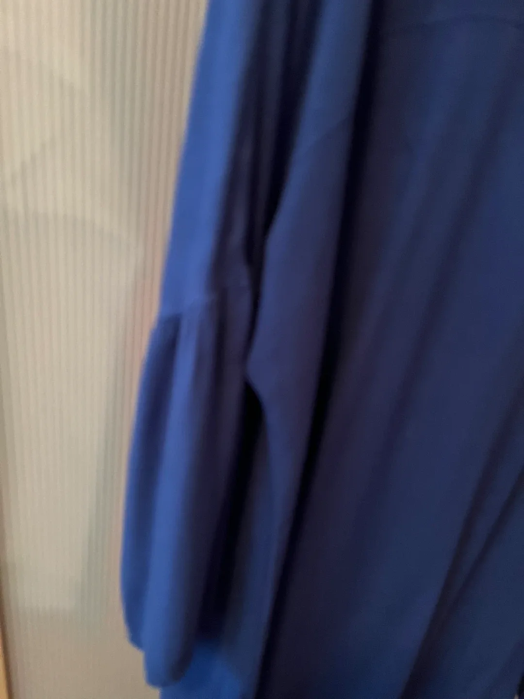 Indigo Blue Cotton Shirt - One Size image indicator(3)