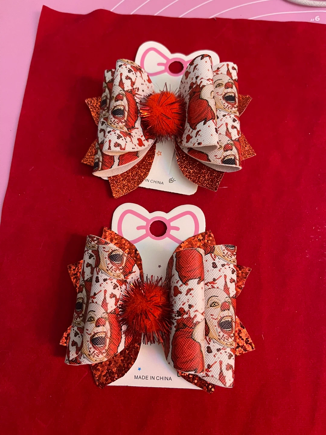 Handmade Halloween & Holiday Hair Bows - photo 4