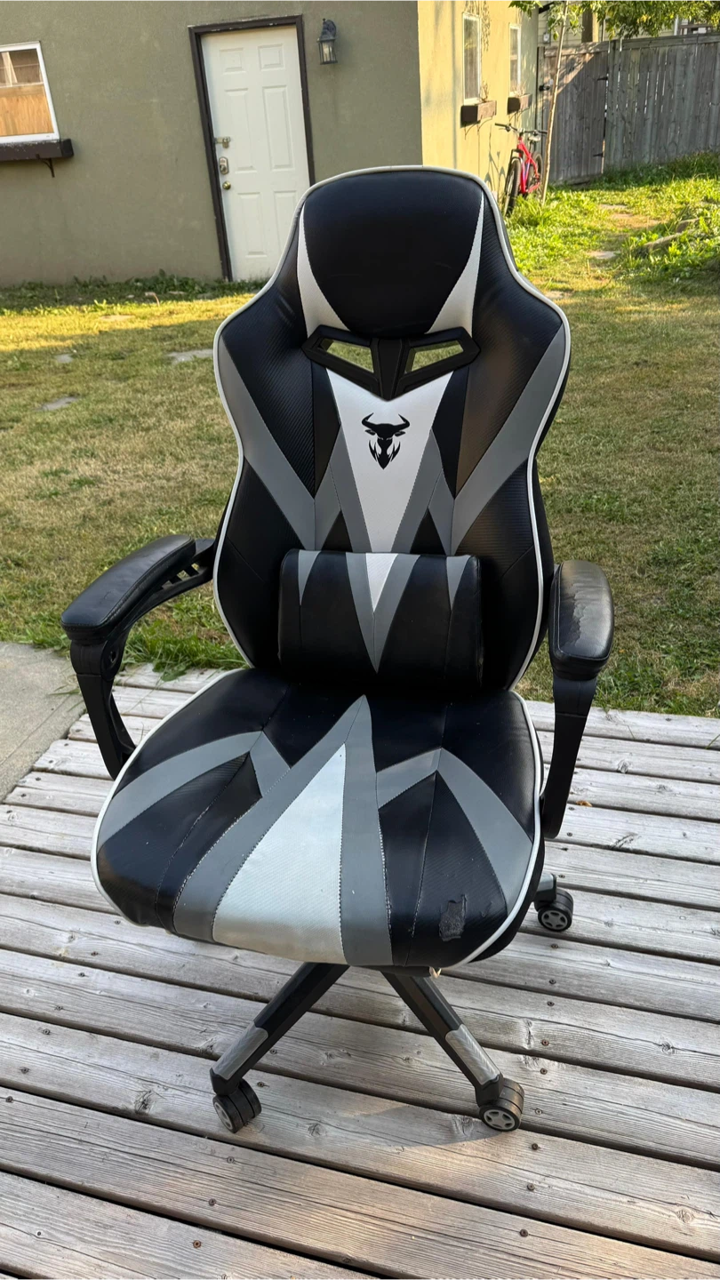 Gaming Chair - Black/Grey - photo 2