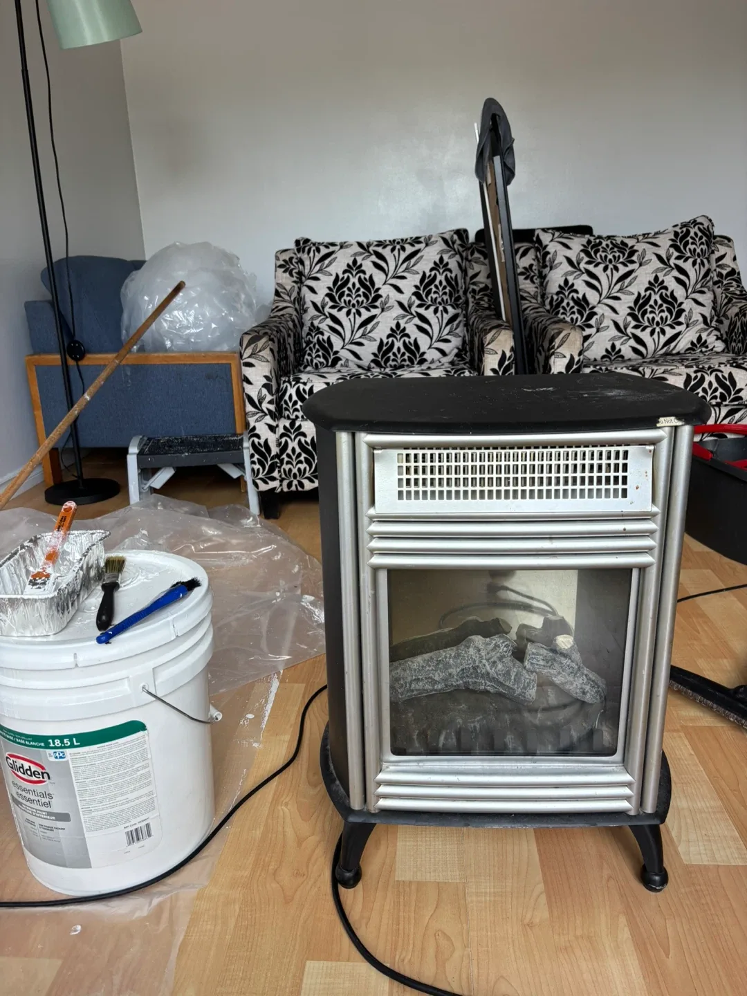 Electric Fireplace Heater image indicator(2)