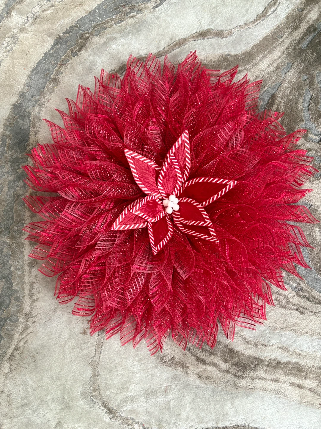 Poinsettia Wreath