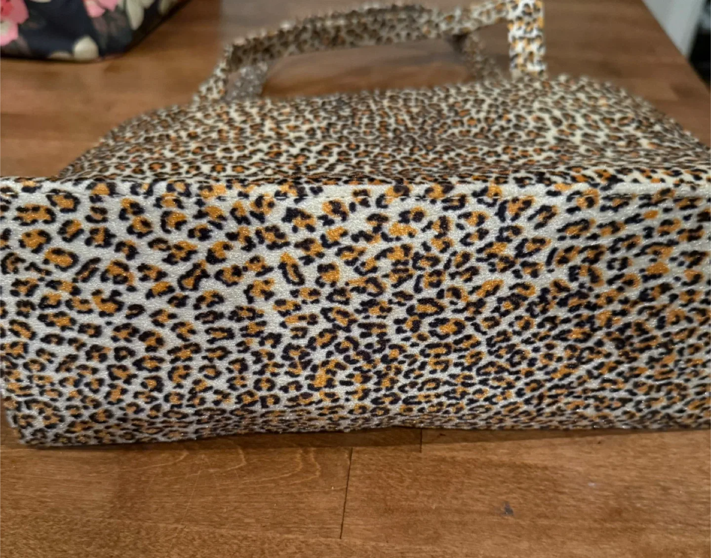 Kate Spade Leopard Print Tote Bag Vintage image indicator(6)