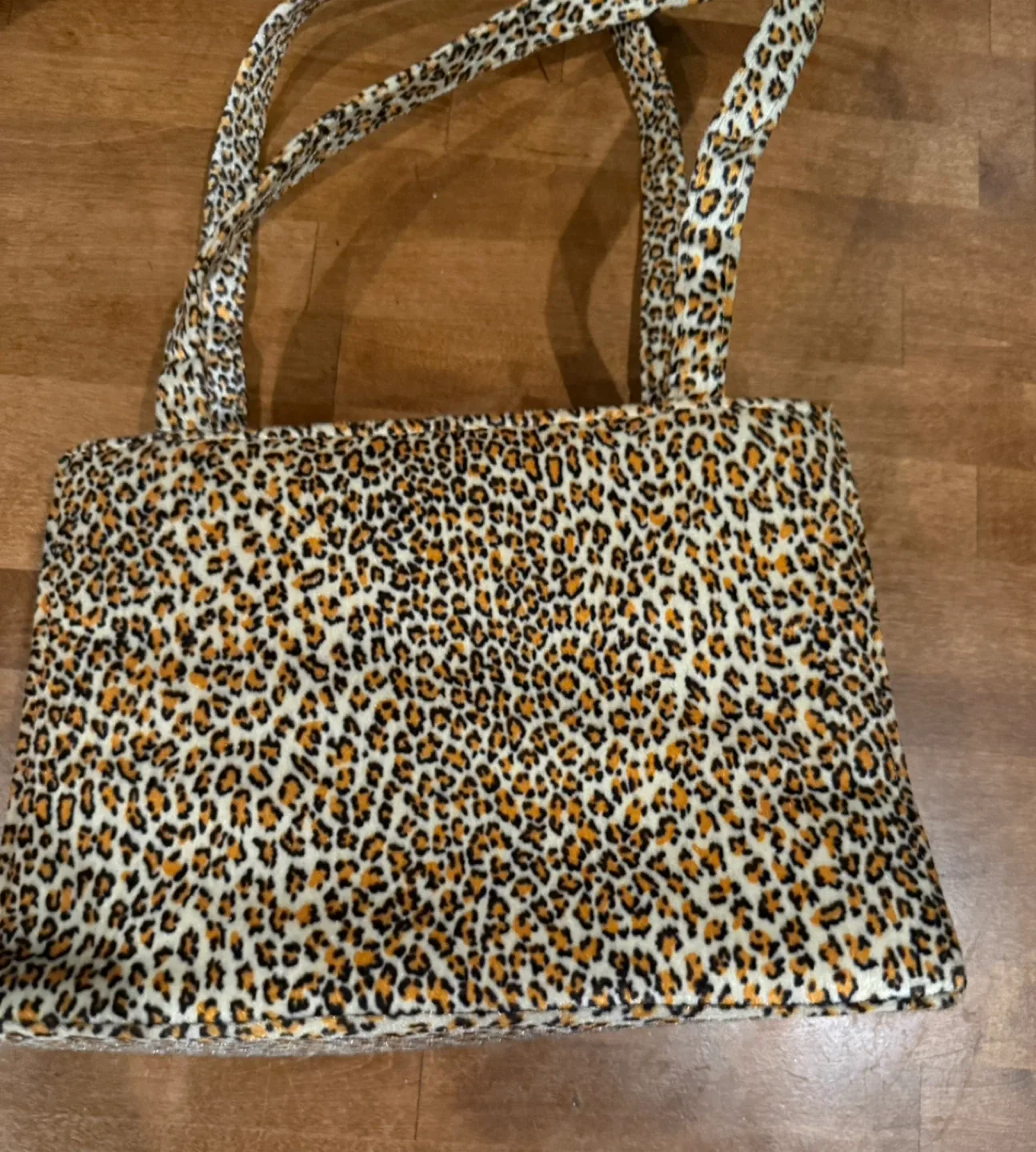 Kate Spade Leopard Print Tote Bag Vintage image indicator(7)