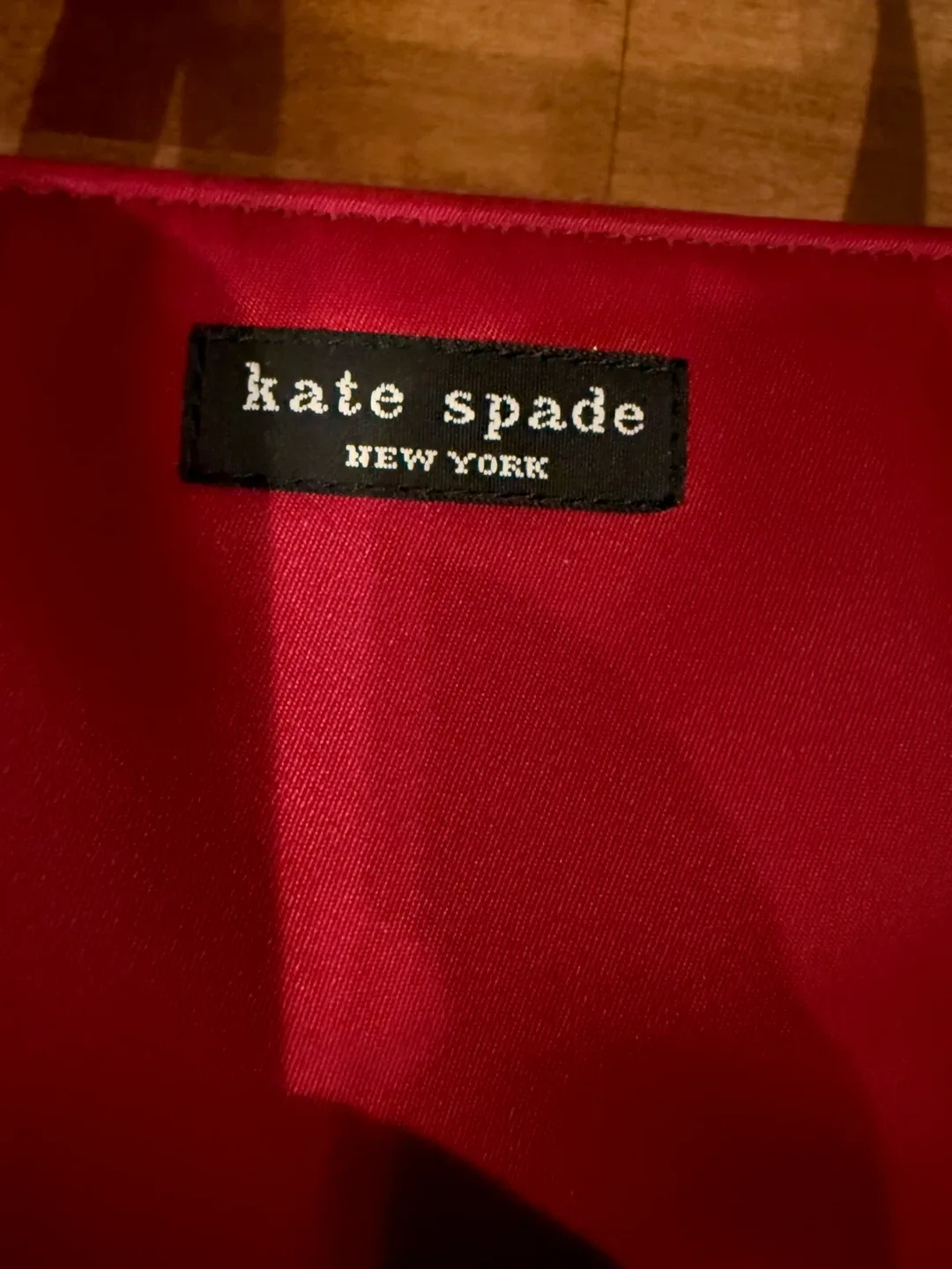 Kate Spade Red Tote Bag image indicator(2)