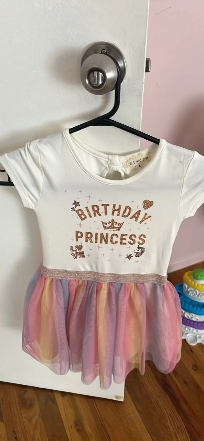 Birthday Princess' Dress - Size 5 thumbnail
