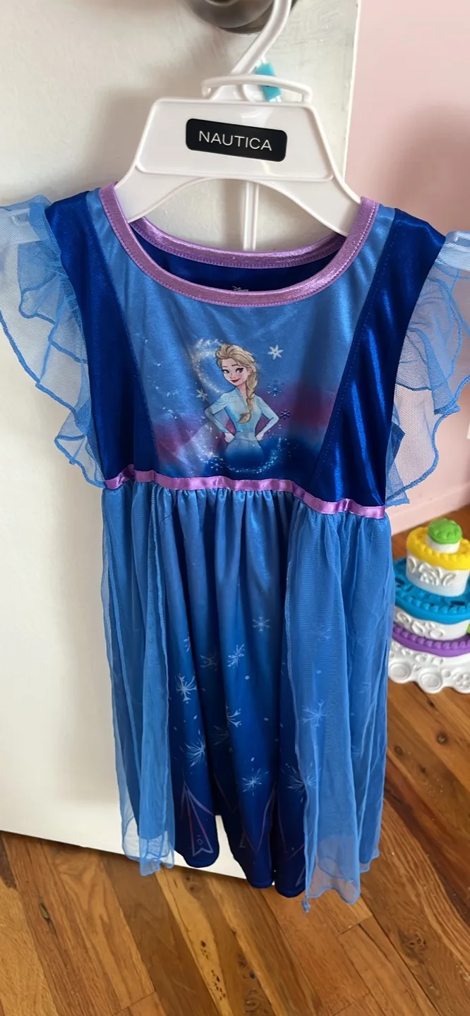 Disney Frozen Elsa Dress - Size 5 thumbnail