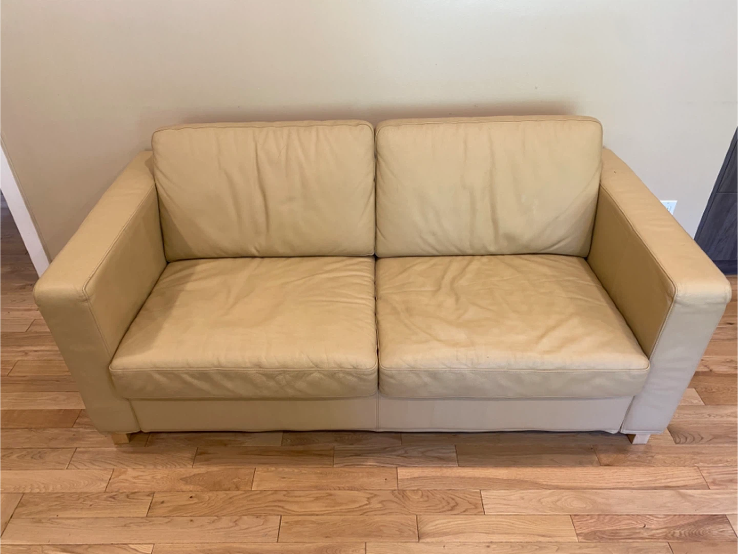 IKEA Karlanda Leather Sofa Bed (CAN DELIVER) - photo 3