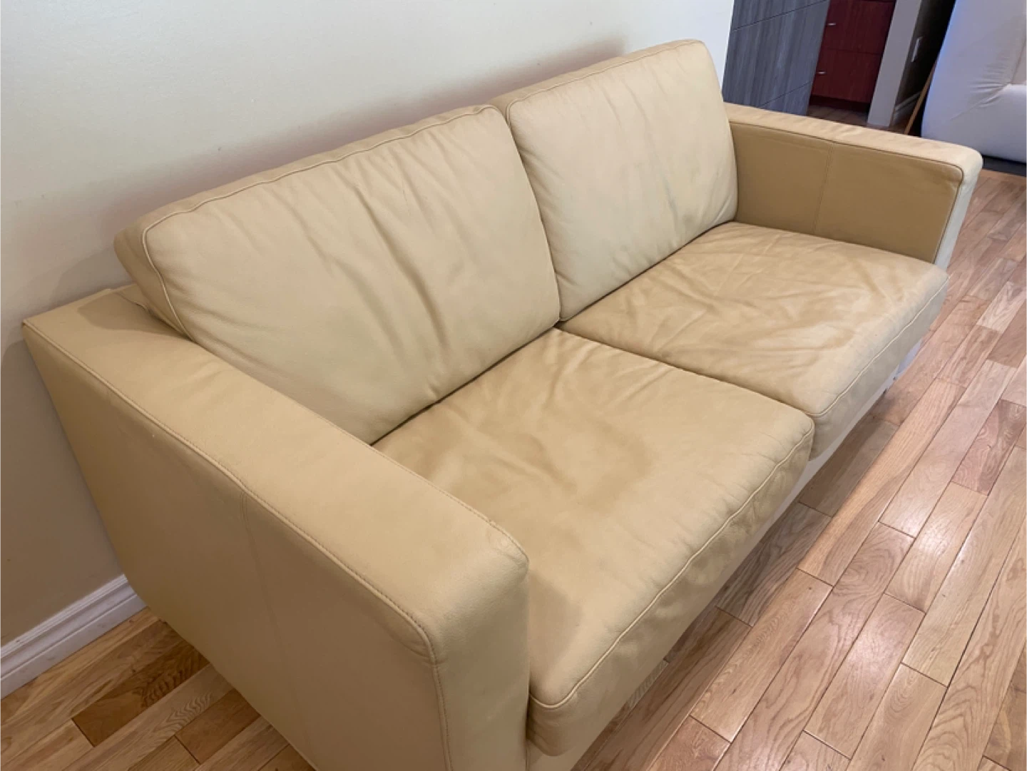 IKEA Karlanda Leather Sofa Bed (CAN DELIVER) - photo 5