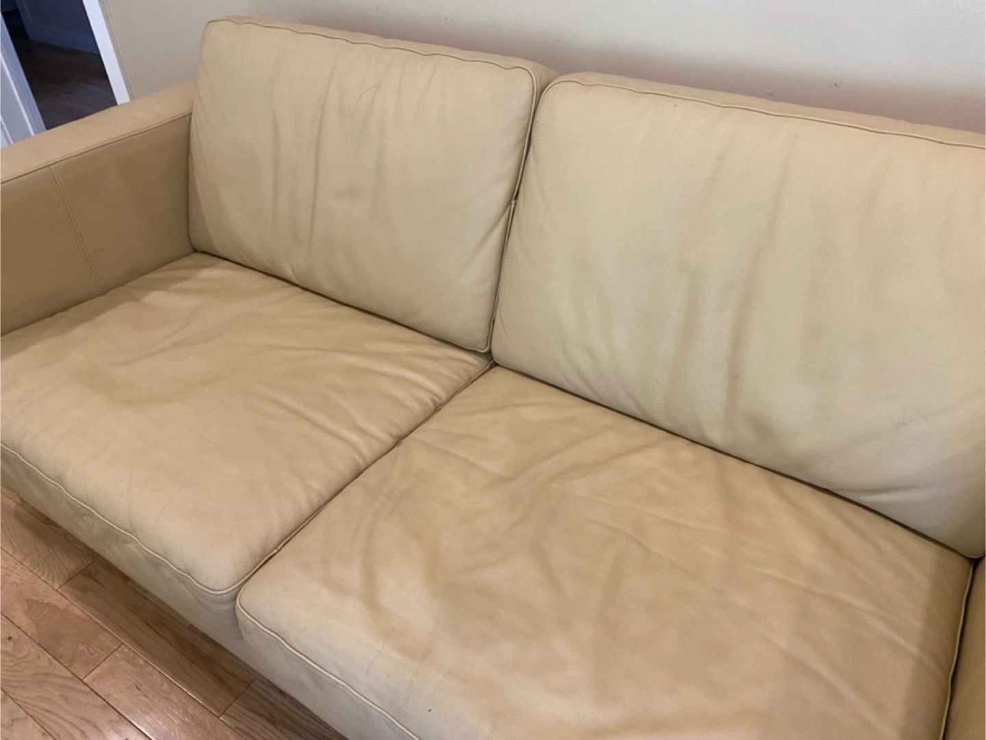IKEA Karlanda Leather Sofa Bed (CAN DELIVER) - photo 4