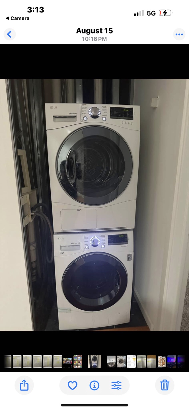 LG Washer and Dryer Set
