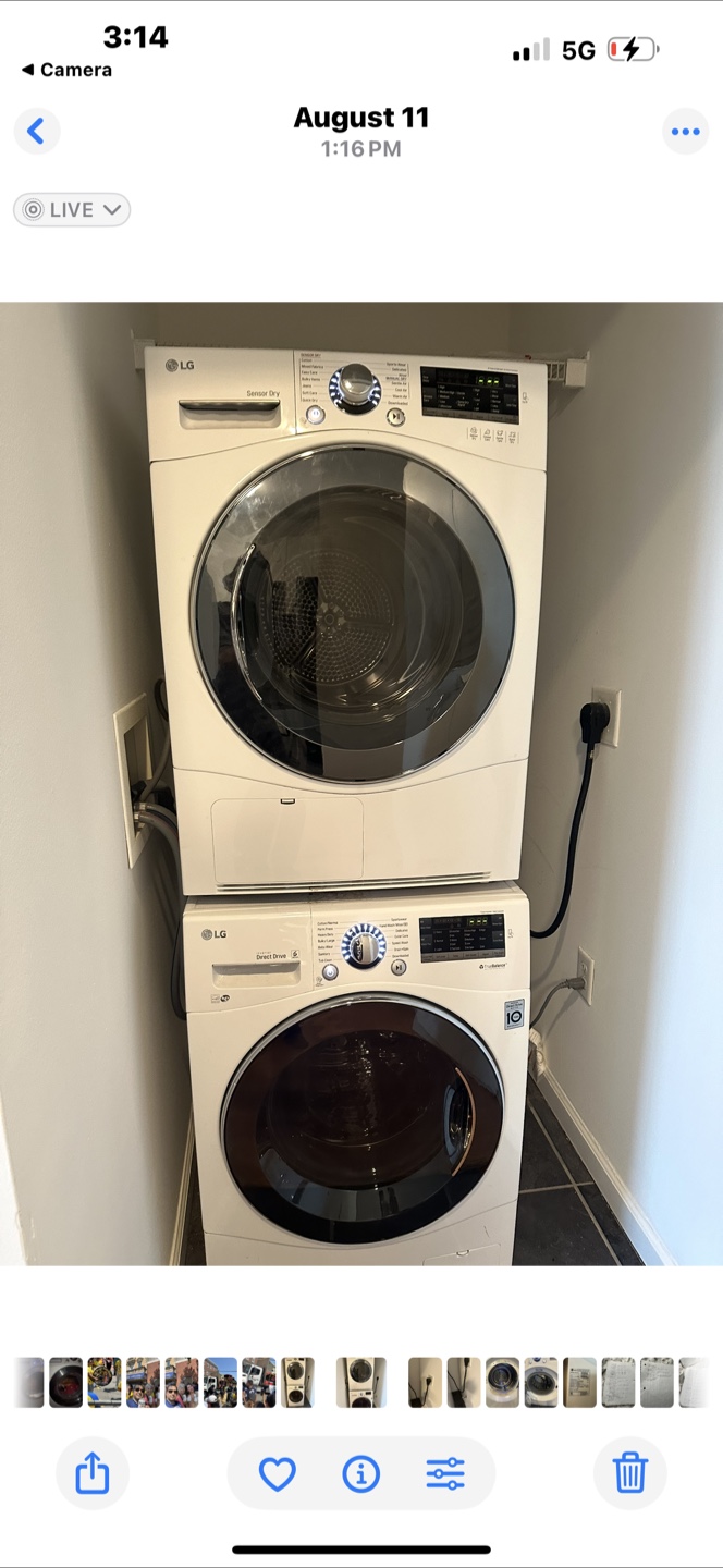 LG Washer and Dryer Set - photo 5