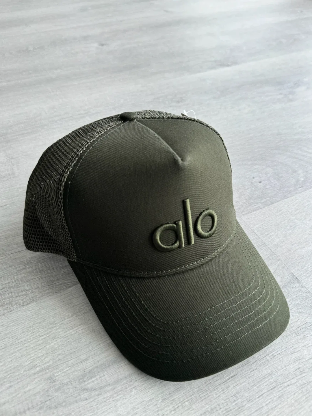 ALO Yoga Trucker Hat - Stealth Green image indicator(2)