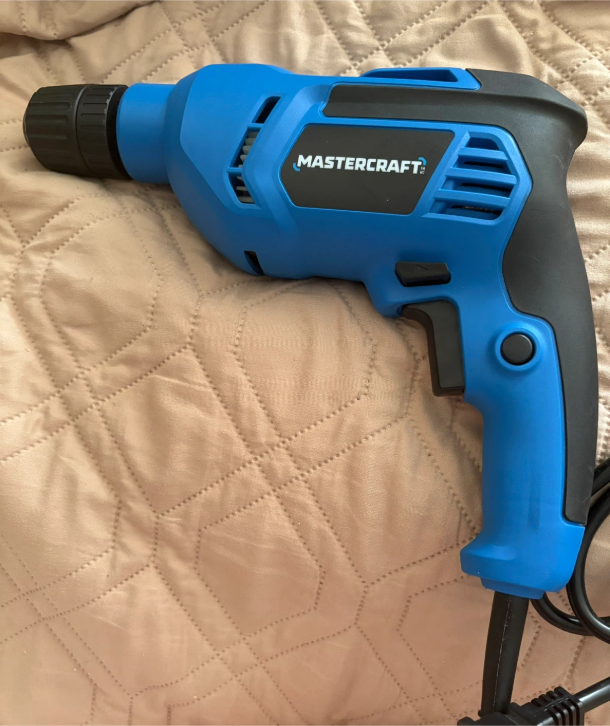 Mastercraft Corded Drill - Like New!