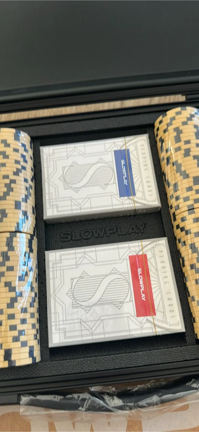 Slowplay Nash Poker Chip Set with Cards 300PCS Full Set New image indicator(4)