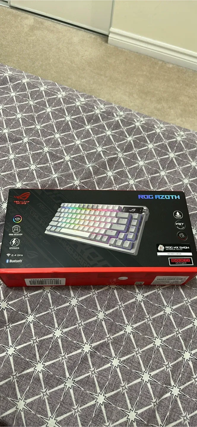 Like New ASUS ROG Azoth Wireless Mechanical Keyboard thumbnail