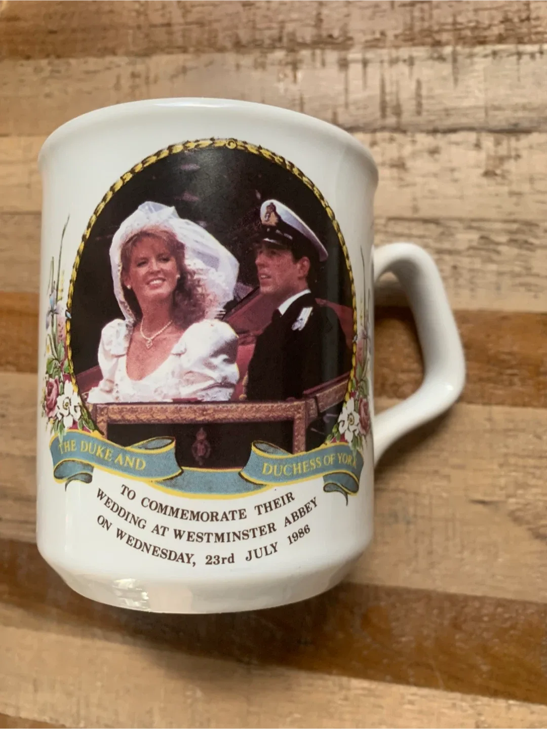 The Duke and Duchess of York Wedding Mug thumbnail