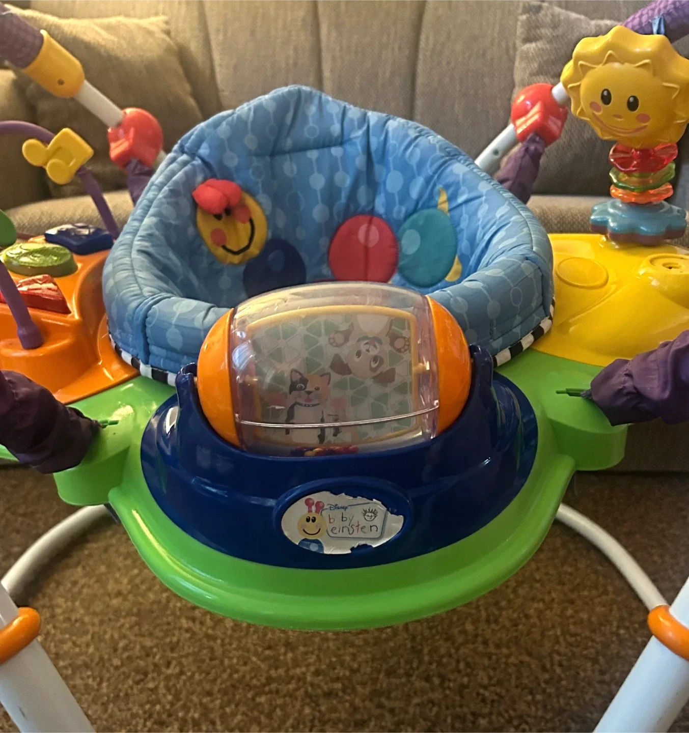 Bright Starts Bounce Baby Activity Zone Jumper image indicator(6)