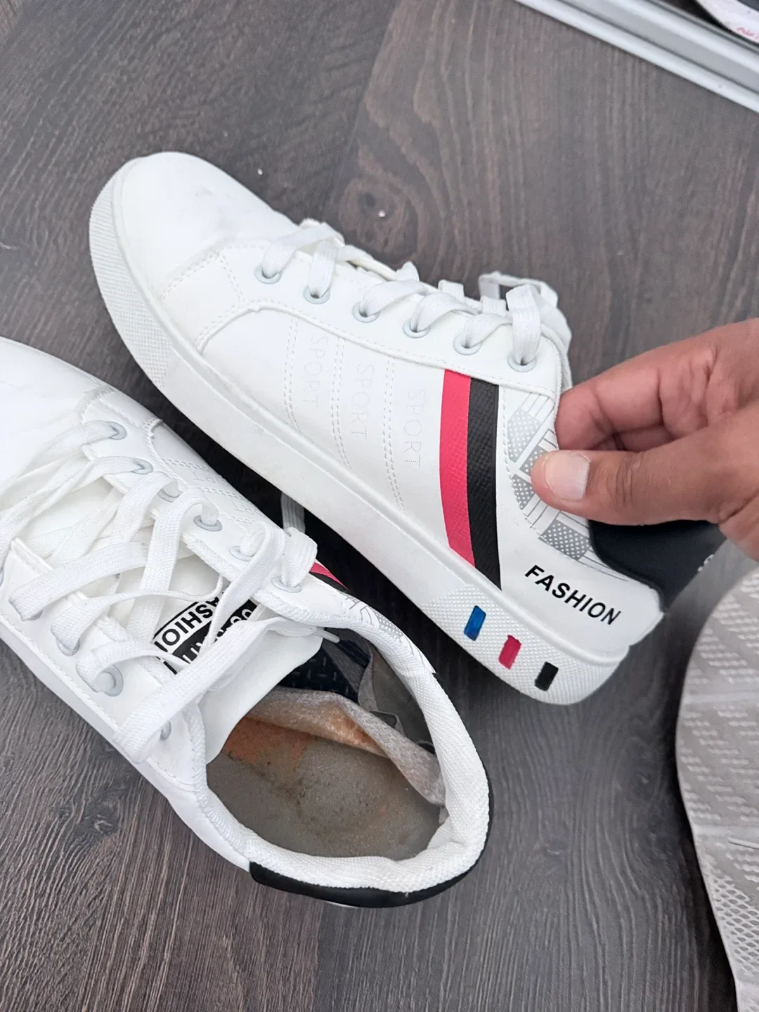 White Fashion Sneakers thumbnail