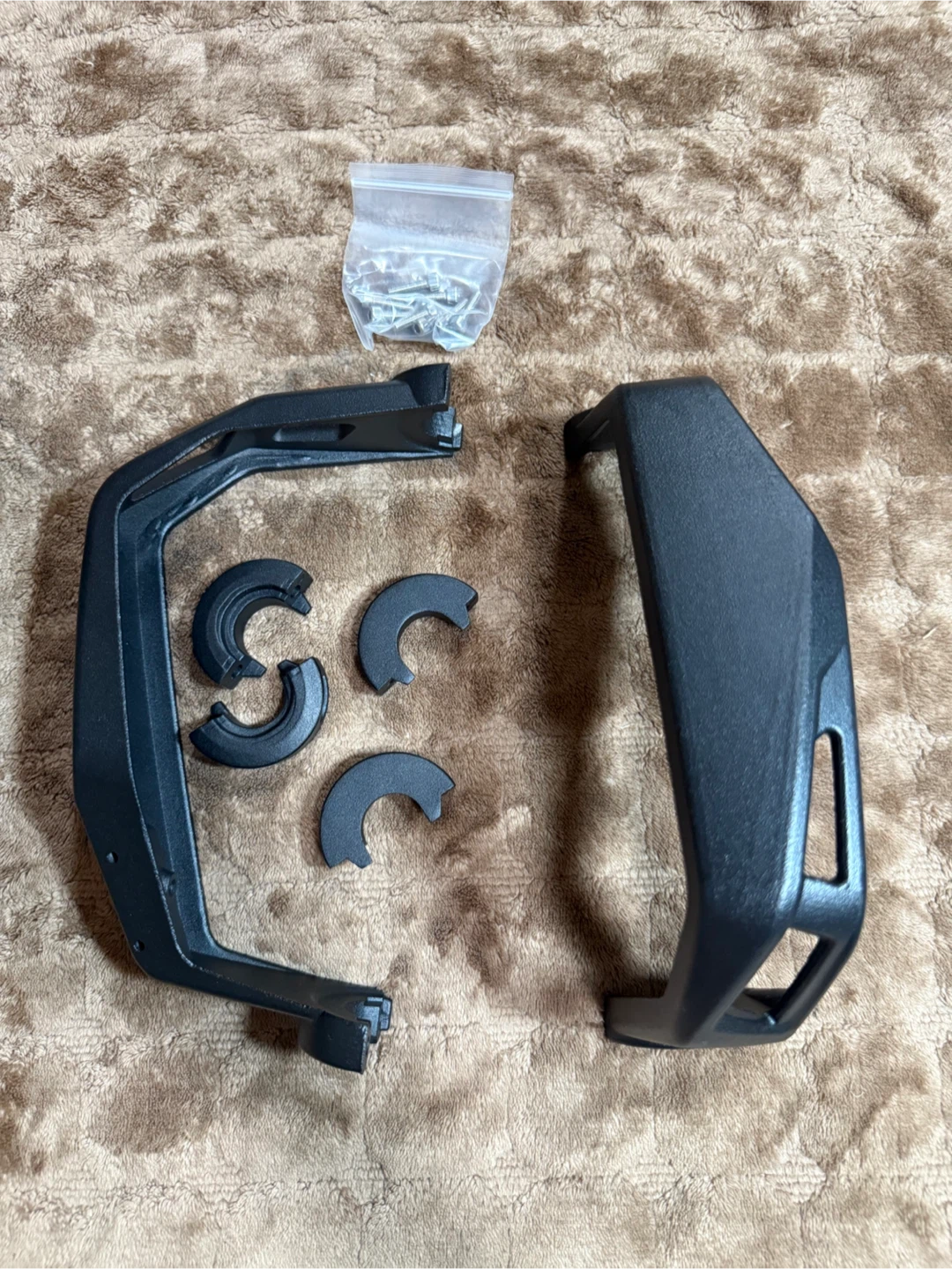 Can-Am Ryker Aluminum Handguards - Black alloy. - photo 3