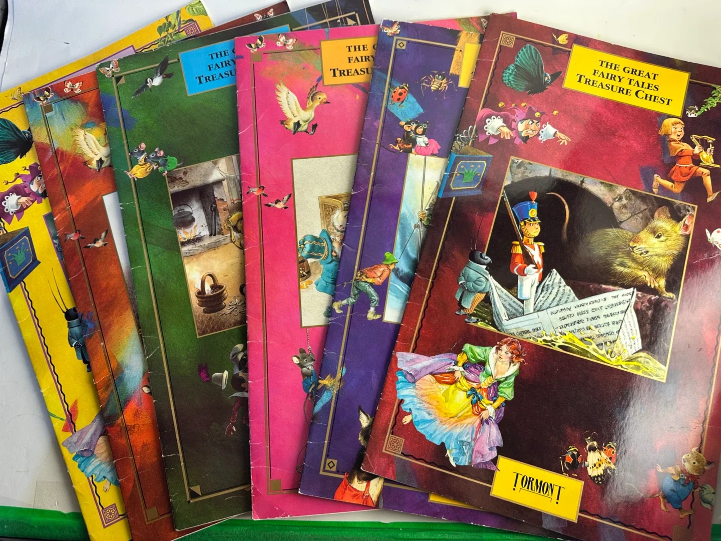 The Great Fairy Tales Treasure Chest by Tormont Oversized Books thumbnail