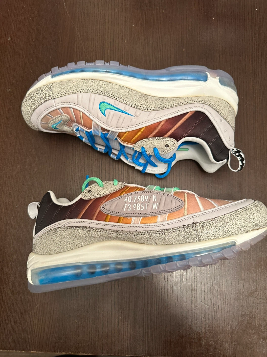 Nike Air Max 98 OA GS Vast Grey US 9 - photo 3
