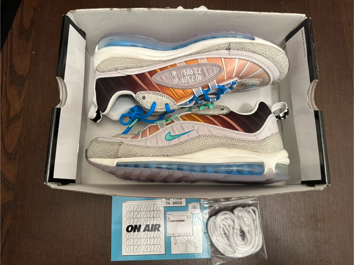 Nike Air Max 98 OA GS Vast Grey US 9