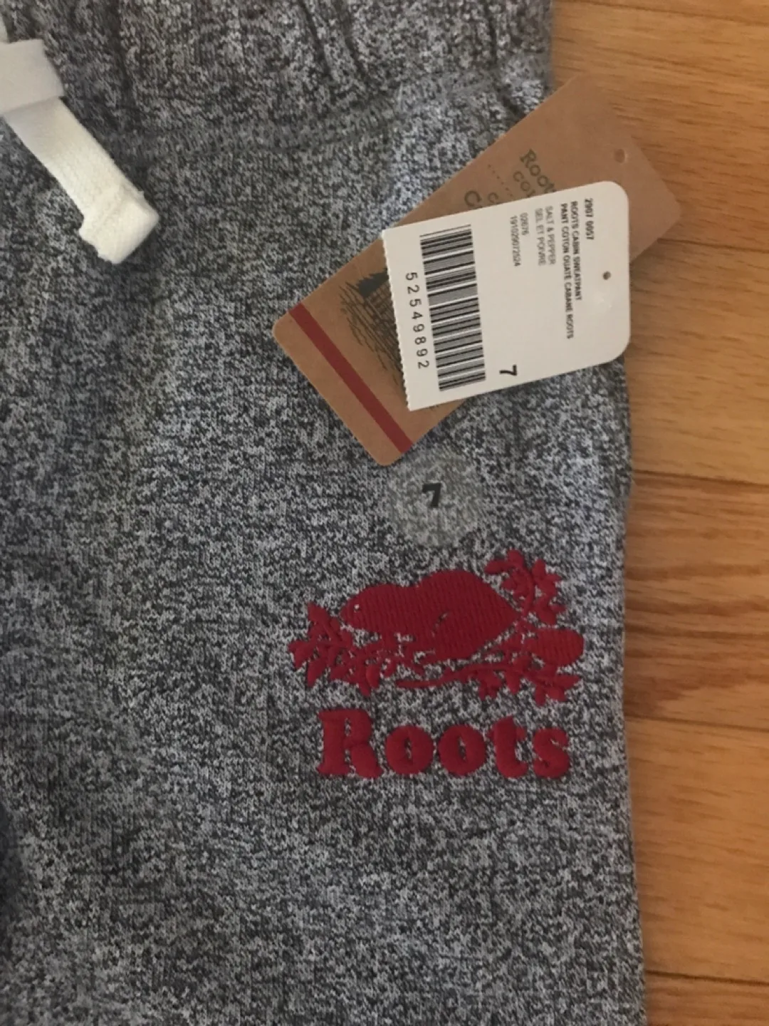Kid’s Roots Cabin Sweatpants Size 7 image indicator(2)