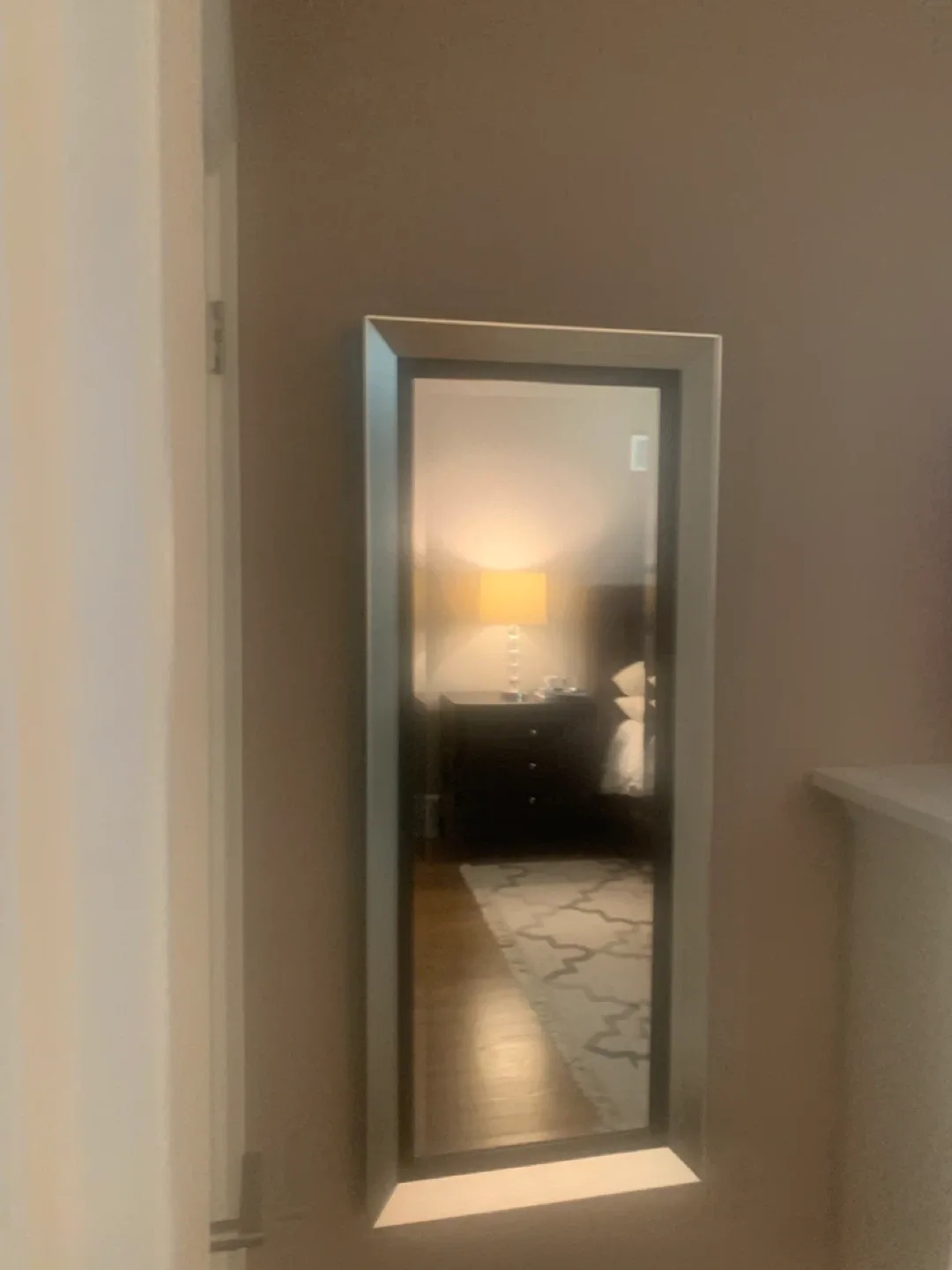 Framed Wall Mirror image indicator(2)