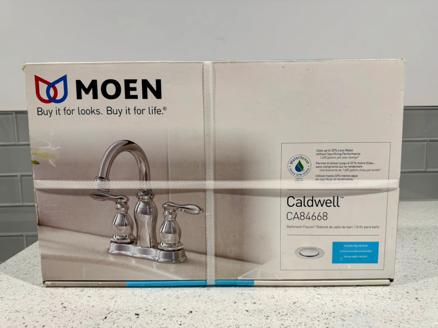Moen Caldwell CA84668 Bathroom Faucet - New in Box!