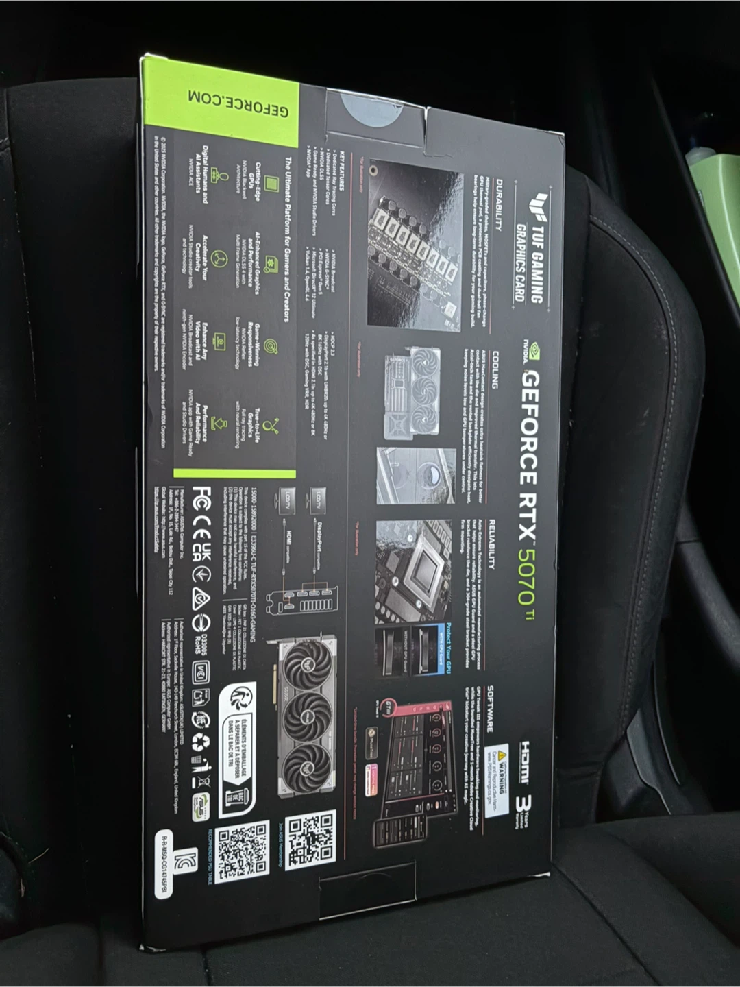 ASUS TUF Gaming GeForce RTX 5070 Ti OC 16GB Graphics Card - photo 4
