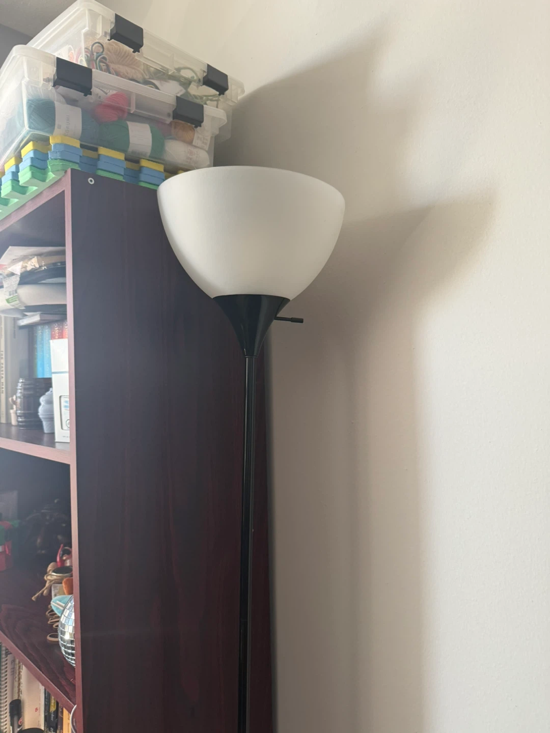 2 Standing Floor Lamp - Black & White