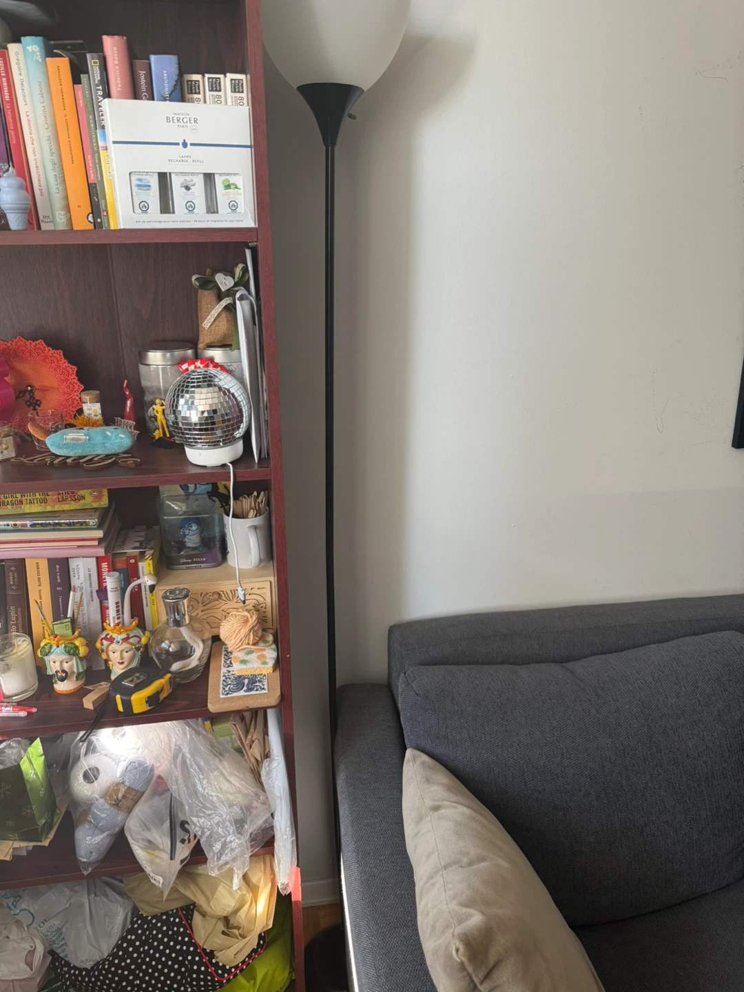 2 Standing Floor Lamp - Black & White - photo 3