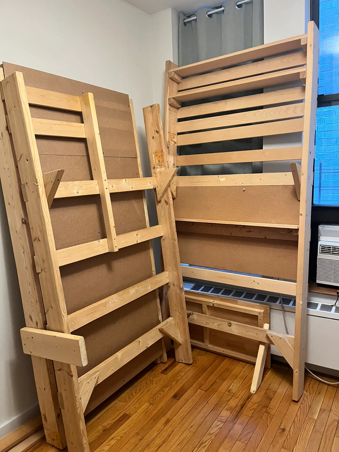 PICK UP 9/28-9/29 -Wooden Loft Bed with Desk and Chair - photo 3