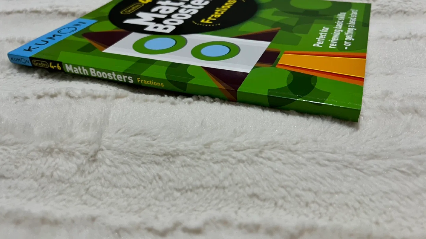 Math boosters 4-6 Kumon book image indicator(4)