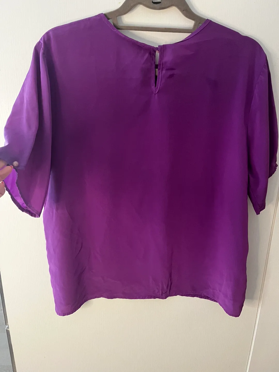 Jack Mulqueen Silksational Purple Blouse image indicator(3)