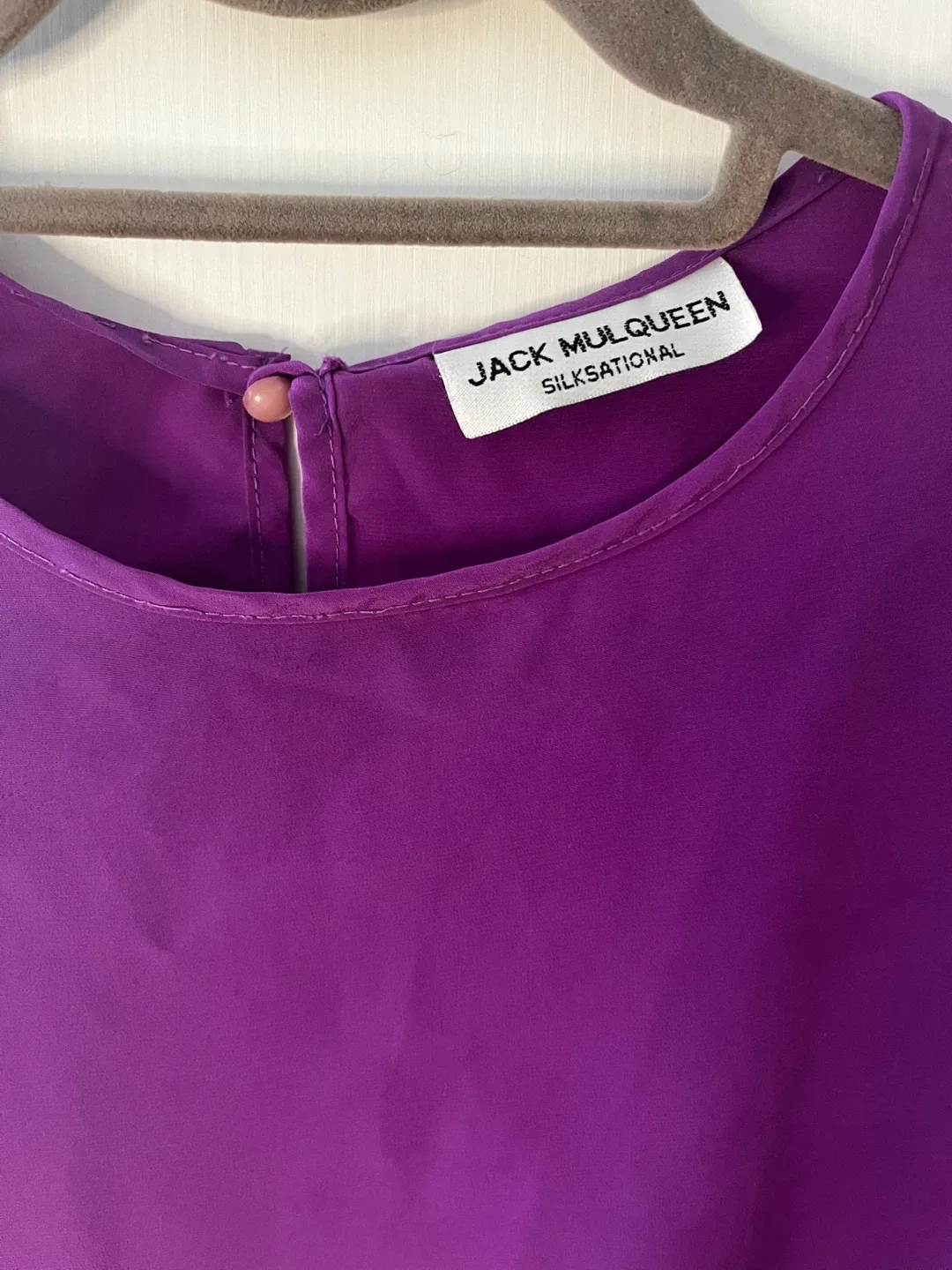 Jack Mulqueen Silksational Purple Blouse image indicator(2)